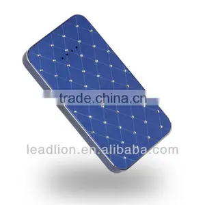 ED803 5200mAh Potable Phone for Charger Smart Phone USB External Battery Charger Mobile Power Bank Aluminum Case thumbnail-3
