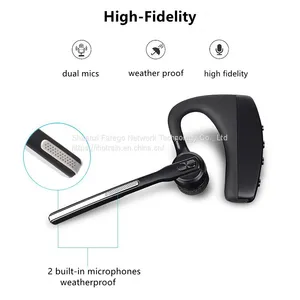 Hotrain E7 Business Black Single Waterproof Bluetooth V4.2 TWS Wireless Stereo Surround Supra-aural Earphone With Microphone thumbnail-5