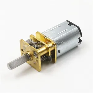 Low Speed 12mm Metal dc Electronic Gear Motor 3v 6v 12v 24v With N20 dc Motor for Door Lock thumbnail-3