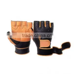 Weightlifting / Fitness Training Fancy Leather Gloves With Straps - Men / Women thumbnail-1