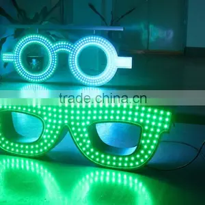Ali Hot Sell Electronics Waterproof High Bright Neon Led Optical Glasses Sign, Optician Led Flashing Light thumbnail-1