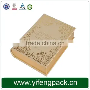 Yifeng Custom Magnetic Closure Book Shape Paper Gift Box thumbnail-6