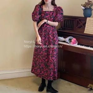 Bubble Sleeve Dress thumbnail-2
