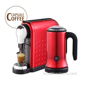Espresso Capsule Coffee Maker Machine With Milk Frother BE-CM503B thumbnail-1