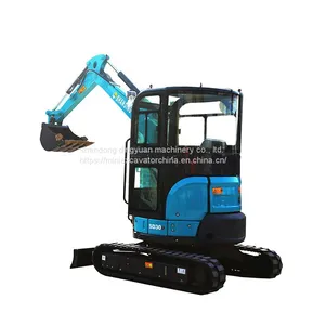 CE CERTIFIED 3 TON TAILESS EXCAVATOR WITH CABIN FOR SALE thumbnail-3