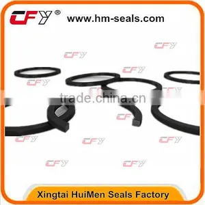 L Type Square Black Nitrile Rubber Floating Seal Ring thumbnail-1