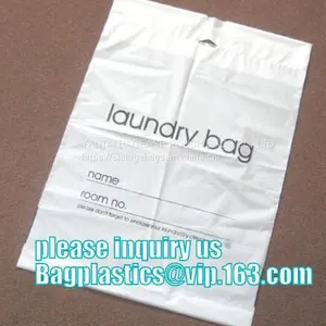 DRY CLEANING GARMENT BAG COVER, SANITARY LAUNDRY BAG, HOTEL, LAUNDRY STORE, CLEANING SUPPLIES,HANGER BAG thumbnail-1