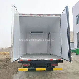 Manufacture Trade Refrigerator Trucks Dongfeng 5ton Cooling Truck for Vegetables and Fruit thumbnail-3