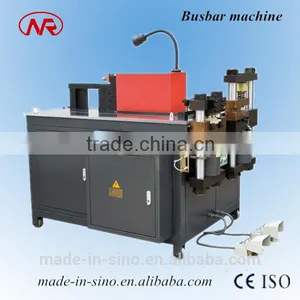 NR303E-3-S CNC Multifunction Hydraulic Bending Punching Busbar Processing Machine thumbnail-2