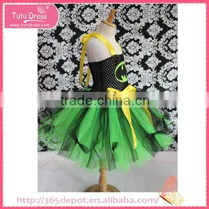 Orange and Black Pumpkin Decorated Chest Braces Gauze Dress Halloween Costume Supplier's Choice thumbnail-6