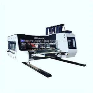High Speed Printing Slotting Die Cutting Machine Corrugated Box Printing Machine Cardboard Box Die Cutting Machine thumbnail-2