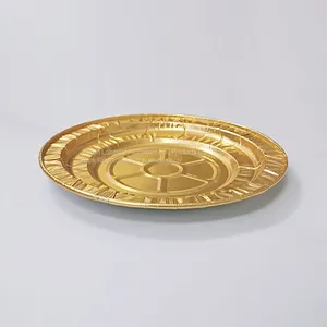 12inches Large Foil Flan Dishes Food Grade Pan thumbnail-2