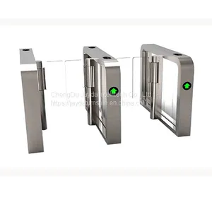 Glass Fastlane Contactless Turnstile/ Security Speed Turnstile Gate/ Speed Barrier Gate Turnstile thumbnail-2