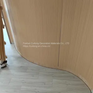 Wear-resistant Wood Flooring Library Art Training Video Classroom Art Gallery Music Performance Hall Reinforced Composite Flooring thumbnail-2