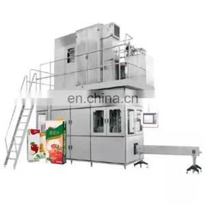 Automatic Juice and Milk Box Filling and Packing Machine thumbnail-1