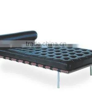 Genuine Leather Knoll Barcelona Bed thumbnail-1
