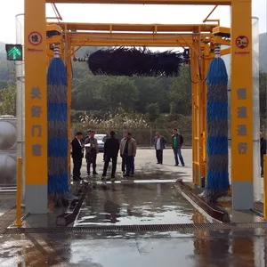 Channel Type Three Brush Car Washing Machine thumbnail-5