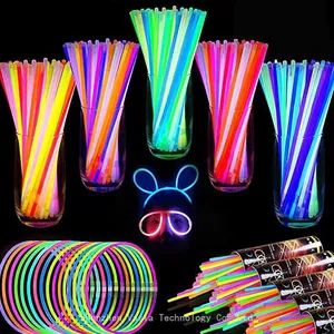 Bulk Long-Lasting Glow Sticks - 8+ Hours, Wedding & Concert Glow Sticks thumbnail-1