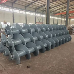 Drilling Rig Drill Pipe Manufacturer High Efficiency Spiral Auger Drill Pipe Oil Field thumbnail-5