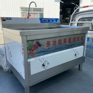 Stainless Steel Ultrasonic Vegetable Washer for Cleaning Leafy Greens and Delicate Produce With High Precision thumbnail-5
