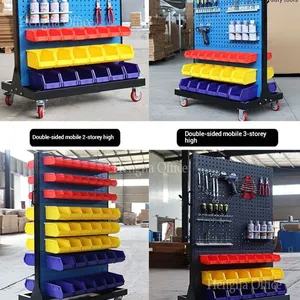 Heavy Duty Tool Storage Rack | Mobile Workshop Shelf for Hardware & Tools thumbnail-1