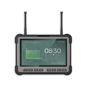 HC801F Hidon Factory Price 8'' Android Linux RJ45 Lan RS232/485 DC CVBS Camera CAN Port IP67 Car Vehicle Tablet PC With CAN RS232 thumbnail-3