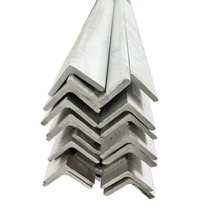Standard Sizes 201 304 304L 316 316L 430 Equal or Unequal Stainless Steel Angle Bar thumbnail-1