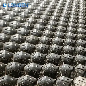 Welded Expanded Type 310S Stainless Steel Hex Mesh Professional Bending Decoiling Processing Custom Shape Lining Reinforcement thumbnail-4