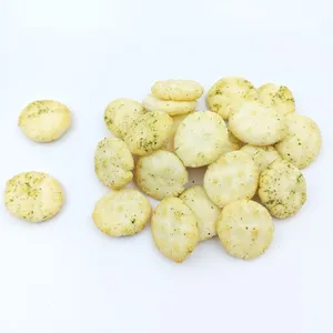 Gluten Free Vegan Baked Seaweed Rice Crackers, Clean Label Savory Snacks, With BRC, HALAL, KOSHER Global Export Certifications thumbnail-2