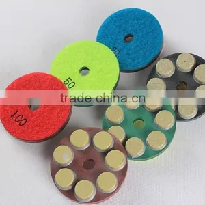 Professional 3 Inch New Hybrid Concrete Polishing Pads thumbnail-4