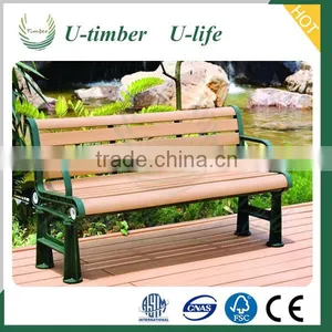 Highly Praised WPC Composite Garden Bench thumbnail-2