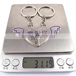 Christmas Gifts Angel Wings Cute Couple Keychains for Boy and Girl thumbnail-5