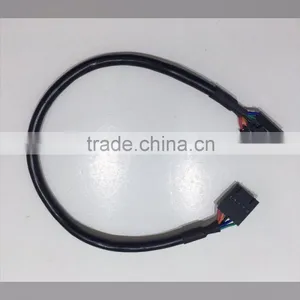 2.54Pittch UL 94v-0 From 1-9 Pin Black Color Connector For Wire Harness thumbnail-4
