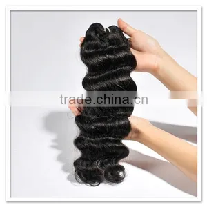 Express No Tangle No Shed Hair Weave 100 Percent Human Hair India Wholesale Hair Weave thumbnail-1