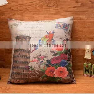 Wholesale Customized Printed Cushion Cover --European Style thumbnail-6