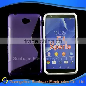 2015 S Line Wave Design Tpu Cases for Xperia E4 thumbnail-2