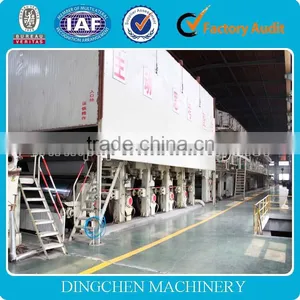 3200mm Higt Speed Semi-automatic Printing Paper Roll Making Machine For Sale thumbnail-1
