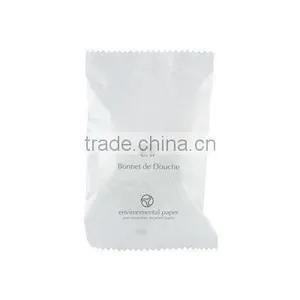 Matt Paper Box Packaging Hotel Disposable Amenities Include Shower Cap /bath Hat for Hotel thumbnail-1