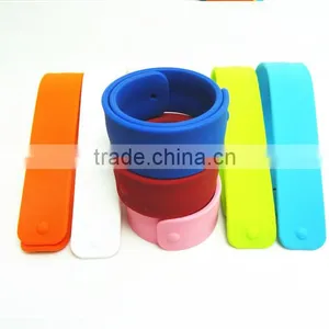 2015 Promotional Silicone Slap Watch With Janpanese Movement thumbnail-2