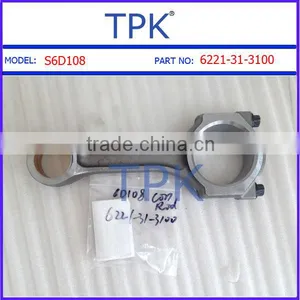 Komatsu S6D108,SA6D108,SAA6D108 Connecting Rod, 6221-31-3100 thumbnail-1