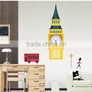 British Customs Art Wall Sticker Clock thumbnail-1