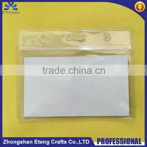 Promotion Cheap ID Card Holder ,custom Made Clear Plastic Bag thumbnail-1
