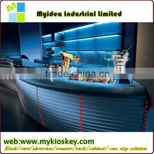 Rechargeable LED Furniture Garden Event Club Outdoor Bar Counter Restaurant Bar Counter Design thumbnail-1