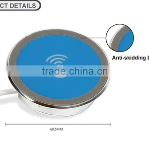 Wireless Charger on Desktop, Wireless Charger for Mobile thumbnail-1