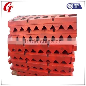 Mn18Cr2 High Manganese Steel Casting Wear Resistant Parts for Crusher thumbnail-1