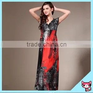 Long Lady Dress High Quality thumbnail-1