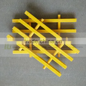 Various Specification Fiber Reinforced Grating, High Strengh and Anti Corrosion Fiber Reinforced Plastic Floor Grating thumbnail-1
