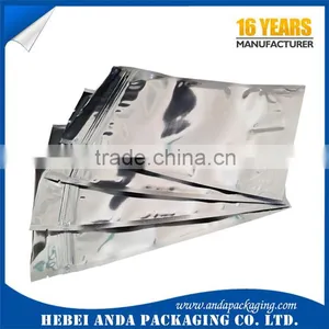 Aluminium Foil Zipper Pouch/ Three Side Seal Foil Sachet/Aluminium Foil Coffee Bag Quality Choice thumbnail-1