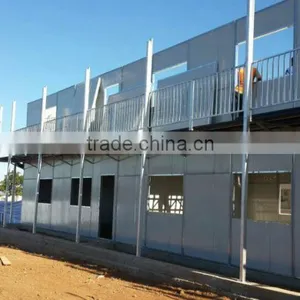 Qualified Steel Security Two-storey Prefab House for Domitory thumbnail-6