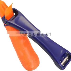 ABS+S/S 19.3*5.7 Kitchen Tools Stainless Steel Fruit&vegetable Peeler Grater/double Surfacer thumbnail-1
